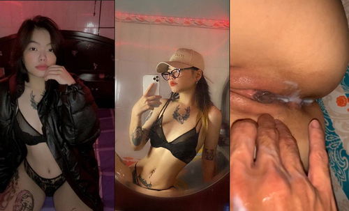 Xuất tinh tràn cả ra ngoài anh còn lấy tay vét lên nhét vào bướm em